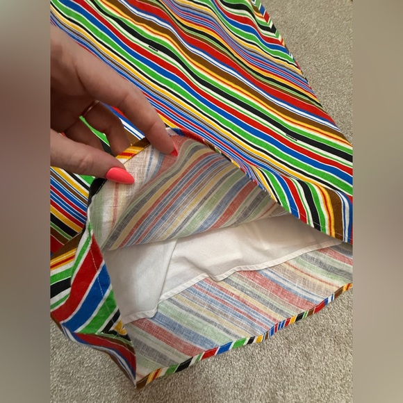 SIMON MILLER PIKO STRIPED LINEN MAXI DRESS - Picture 10 of 16